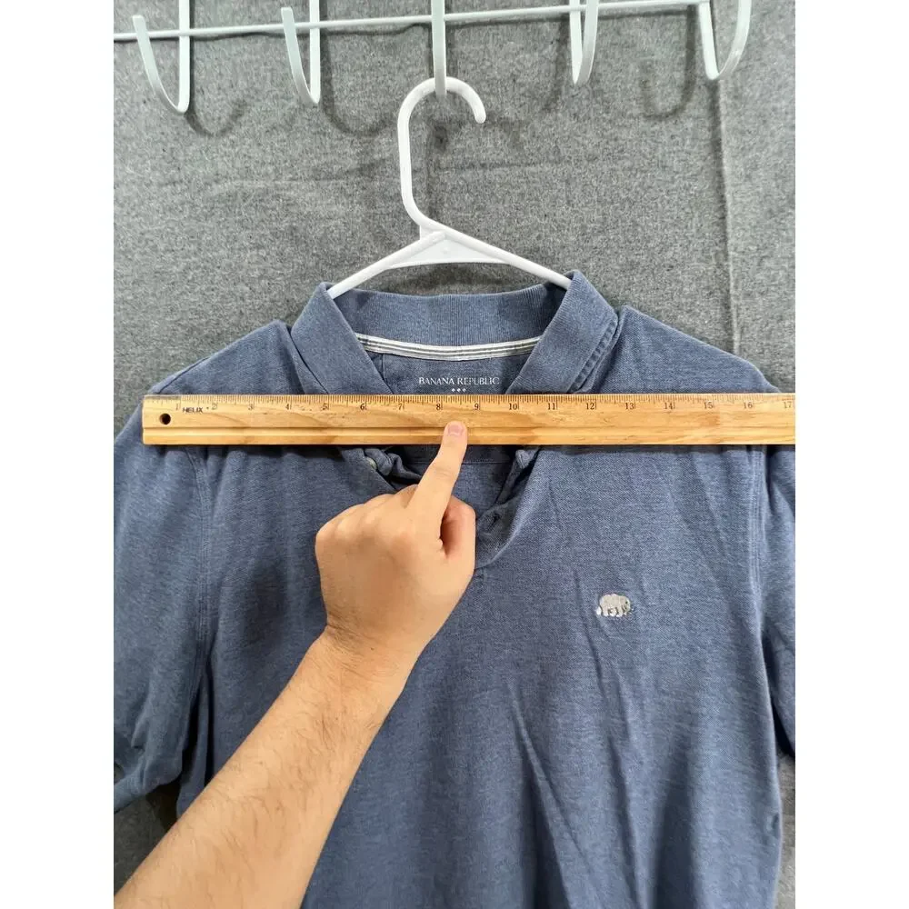 Banana Republic Shirt Adult Medium Blue Casual T Shirt Mens
